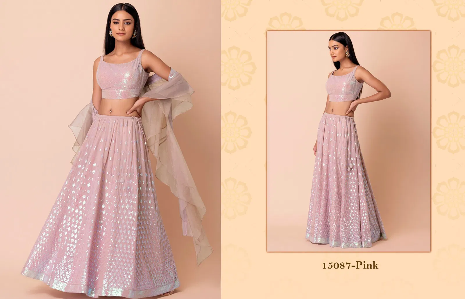 Zeel Clothing Vol 27 Georgette Lehenga Choli Bulk Orders In India